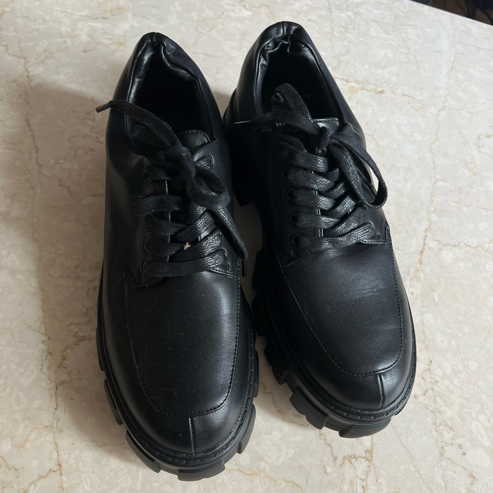 Chunky oxfords shoes/ NWOT